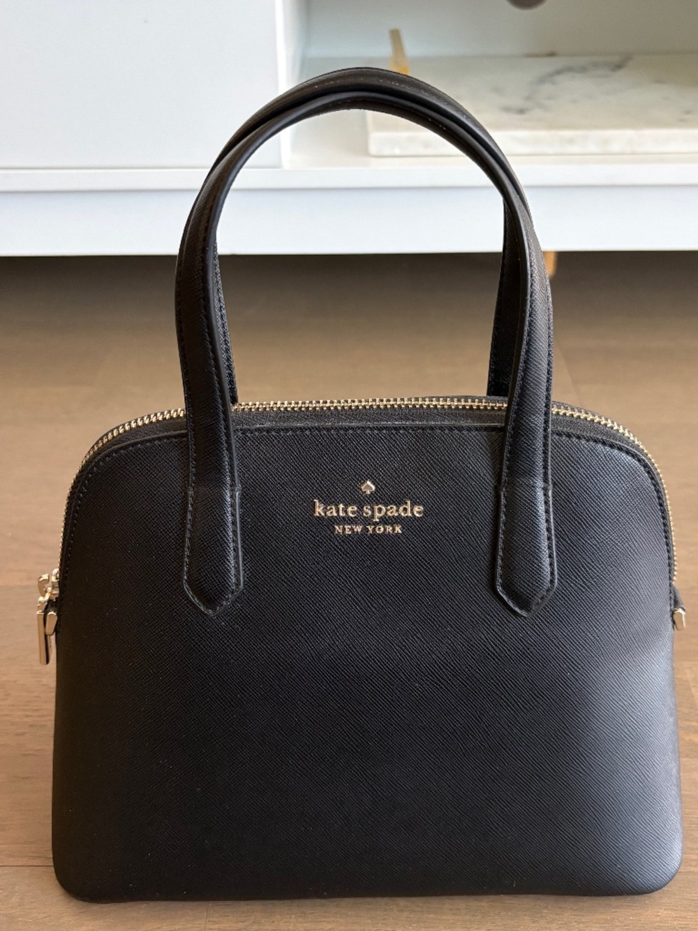Kate Spade ♠️ Medium Dome Satchel - Black - Picture 2 of 14